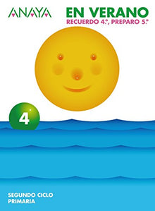 Anaya en verano, 4º educación primaria (Libro de lectura + cuaderno) - 9788466750493