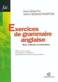 Exercices de grammaire anglaise