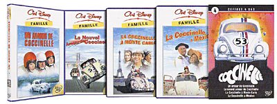 Coffret La Coccinelle 4 DVD : Un amour de Coccinelle / Un nouvel amour de Coccinelle / La Coccinelle à Monte Carlo / La Coccinelle à Mexico