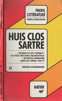 Profil - Sartre : Huis clos