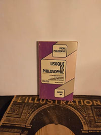 Lexique de philosophie (Profil philosophie)