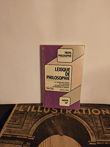 Lexique de philosophie (Profil philosophie)