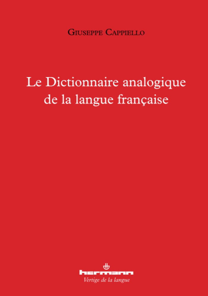 Le Dictionnaire analogique de la langue française