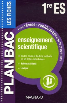 Enseignement scientifique 1e ES