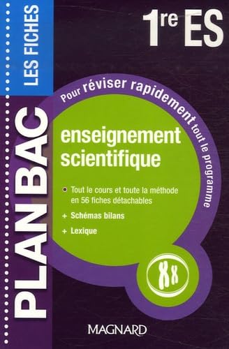 Enseignement scientifique 1e ES