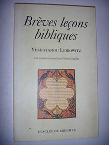 Brèves leçons bibliques