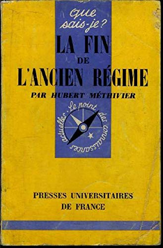 La Fin de l'Ancien régime