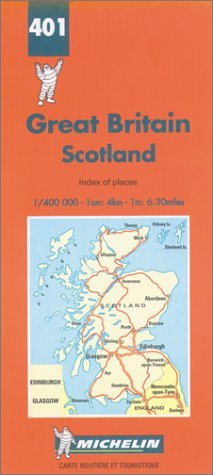 Carte routière : Ecosse, N° 401
