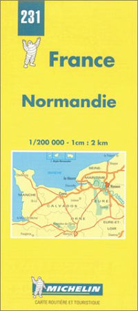 Carte routière : Normandie, N° 231