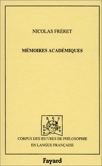 Mémoires académiques, 1717-1749