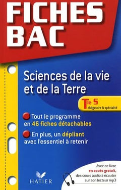 Sciences de la vie et de la terre Tle S, obligatoire et spécialité