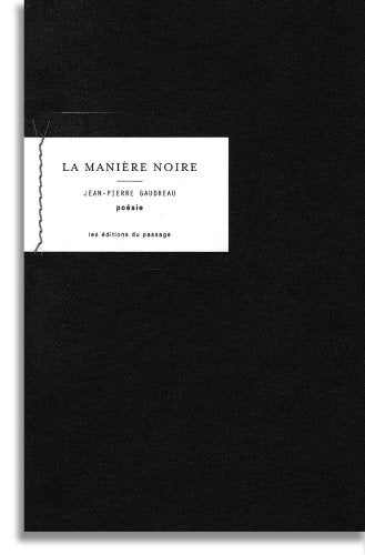 La manière noire