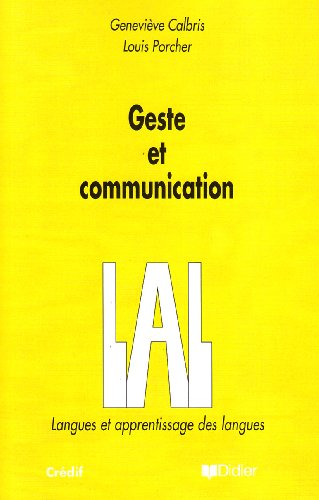 Geste et Communication : analyse sémiotique et perspectives didactiques