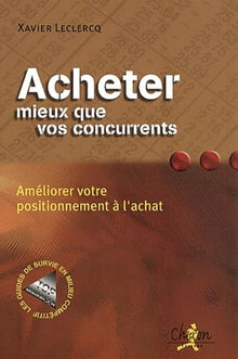 Acheter mieux que vos concurrents