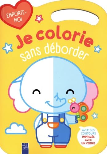 Je colorie sans déborder - Eléphant