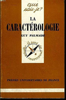 La Caractérologie