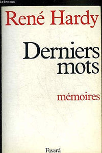 Derniers mots