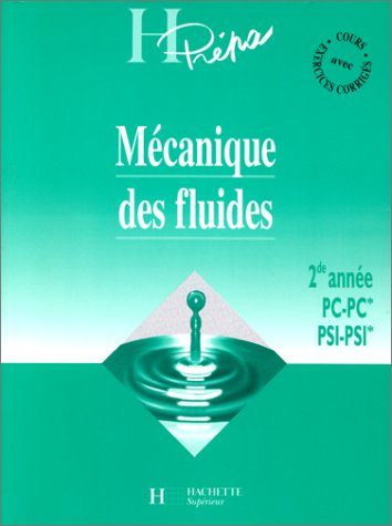 Mecanique des fluides 2eme annee PC-PC* PSI-PSI*