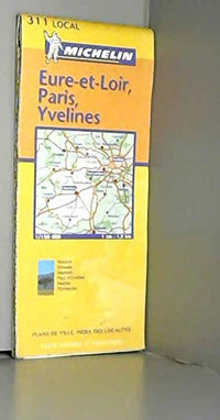 Carte routière : Eure-et-Loir - Paris - Yvelines