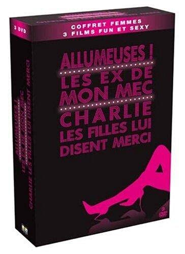 Coffret Femmes-3 Films Fun et Sexy : Allumeuses + Les ex de Mon mec + Charlie, Les Filles Lui Disent Merci