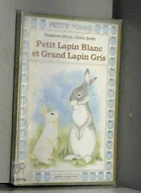 Petit lapin blanc et grand lapin gris