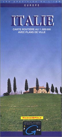 Carte routière : Italie (recto verso)