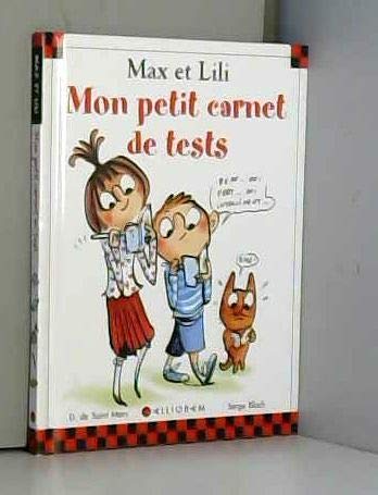 Mon petit carnet de tests Max et Lili