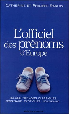 L'officiel des prénoms d'Europe