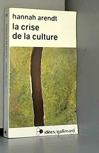 la crise de la culture