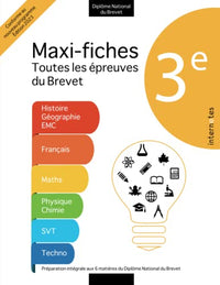 Maxi fiches Toutes les épreuves du Brevet