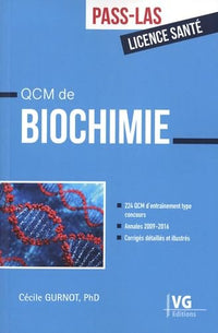 PAS-LAS QCM DE BIOCHIMIE