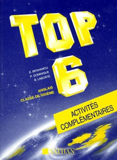 Top 6e : Anglais LV1, cahier activités
