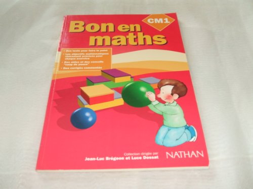 Bon en maths, CM1