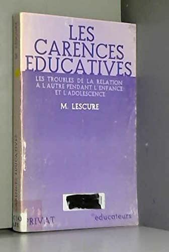 Les carences éducatives