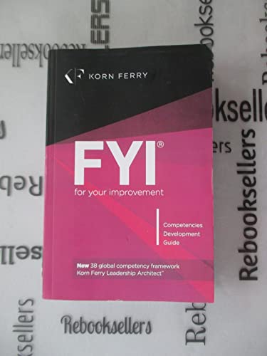 FYI: For Your Improvement