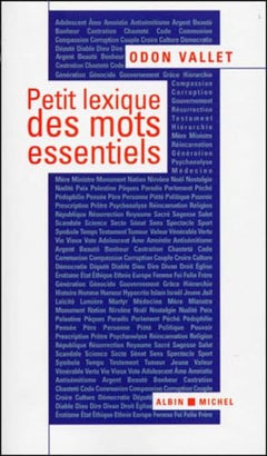 Petit Lexique Des Mots Essentiels
