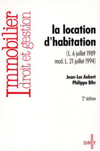 La location d'habitation