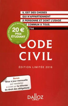 Code civil annoté 2020