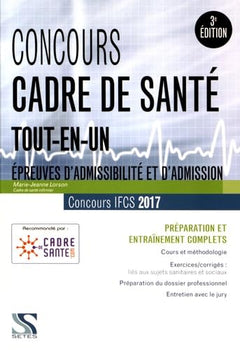 CONCOURS CADRE DE SANTE 2017