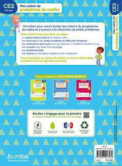 Mon cahier de problèmes de maths CE2
