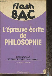 L'epreuve ecrite de philosophie au bac