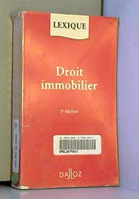 Lexique de droit immobilier