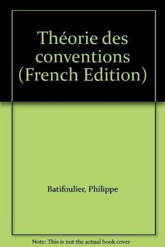 THEORIE DES CONVENTIONS