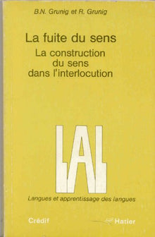 La fuite du sens
