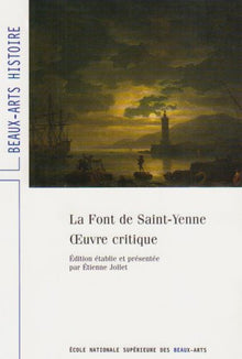 OEUVRE CRITIQUE-LA FONT DE SAINT-YENNE