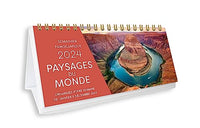 Semainier panoramique - Paysages du monde 2024, une page par jour
