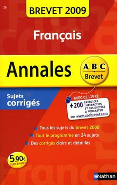 ANNAL 09 ABC BREV SUJ COR FRAN