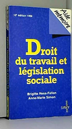 Droit du travail et législation sociale