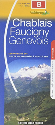 Carte chablais faucigny genevois