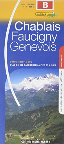 Carte chablais faucigny genevois